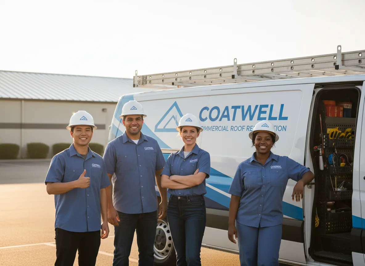 Commercial roof coating company in Windham, ME